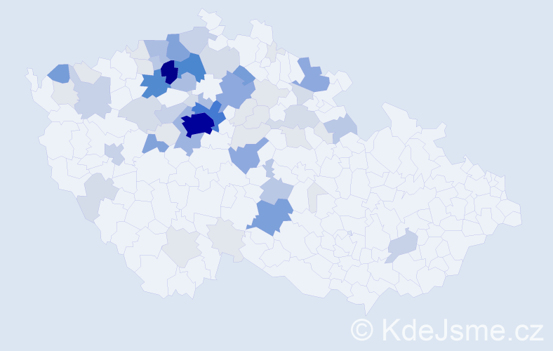 Příjmení: 'Laube', počet výskytů 271 v celé ČR