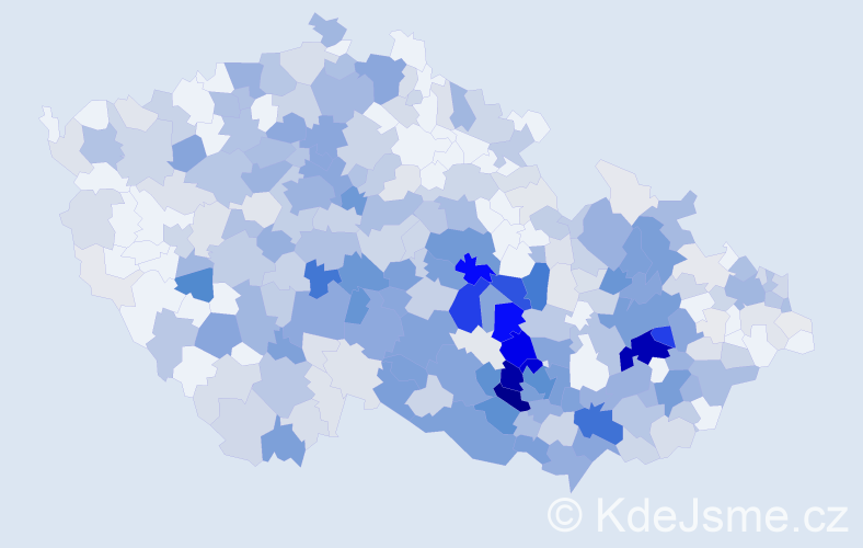 Příjmení: 'Brázda', počet výskytů 1535 v celé ČR