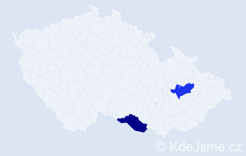 Příjmení: 'Buldakov', počet výskytů 2 v celé ČR