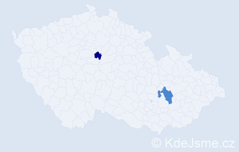 Příjmení: 'Thomesová', počet výskytů 4 v celé ČR