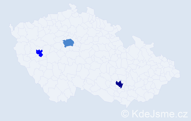 Příjmení: 'Matsyshyn', počet výskytů 6 v celé ČR