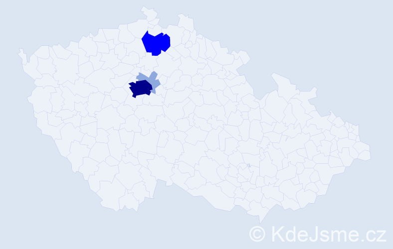 Příjmení: 'Grošupová', počet výskytů 10 v celé ČR
