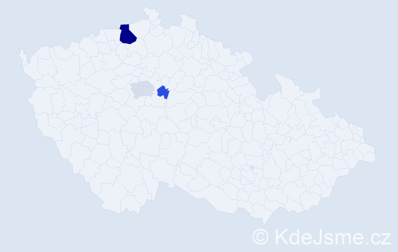 Příjmení: 'Kolankiewicz', počet výskytů 12 v celé ČR
