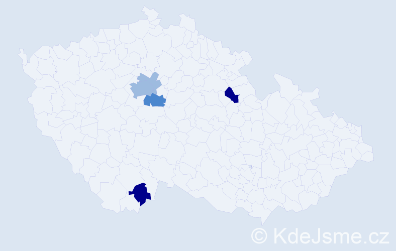 Příjmení: 'Winzbergerová', počet výskytů 12 v celé ČR