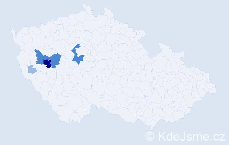 Příjmení: 'Vorschneider', počet výskytů 11 v celé ČR
