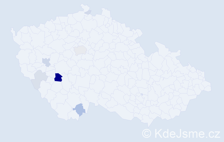 Příjmení: 'Scheinherr', počet výskytů 31 v celé ČR