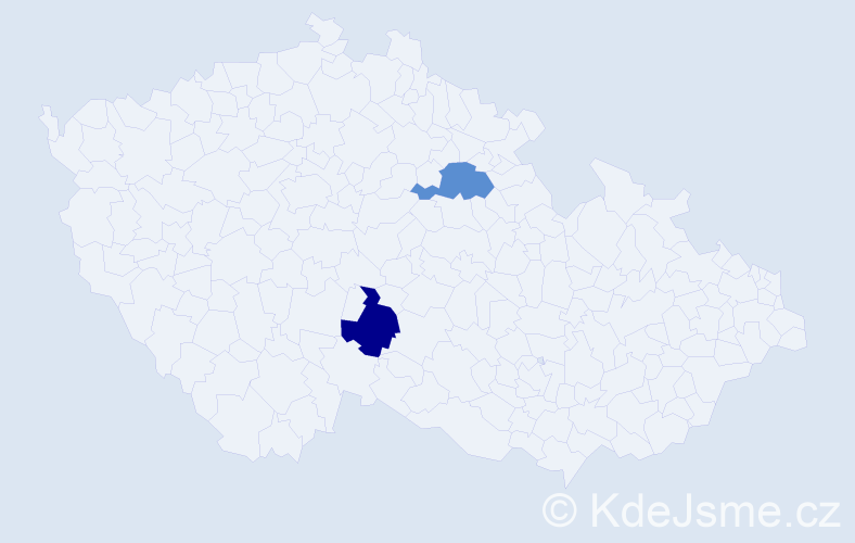 Příjmení: 'Šijanová', počet výskytů 6 v celé ČR