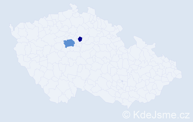 Příjmení: 'Goshovska', počet výskytů 14 v celé ČR