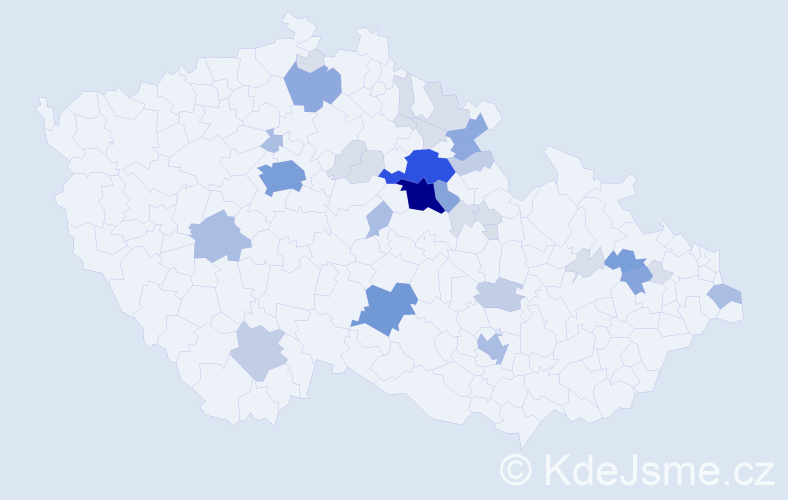 Příjmení: 'Řehounek', počet výskytů 108 v celé ČR