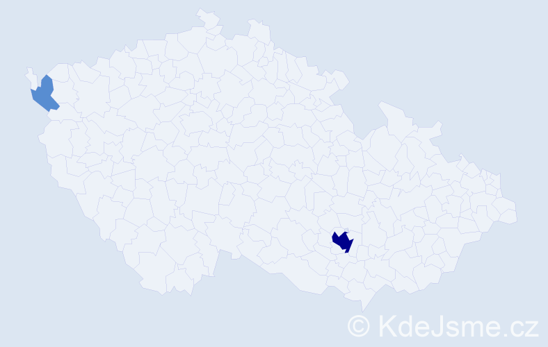 Příjmení: 'Boudjaoui', počet výskytů 11 v celé ČR