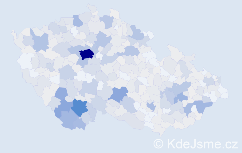 Příjmení: 'Mikešová', počet výskytů 2446 v celé ČR