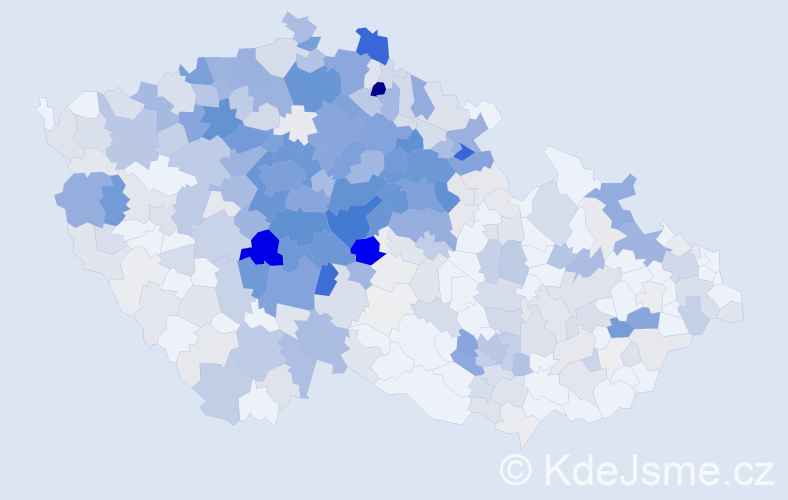Příjmení: 'Barešová', počet výskytů 1671 v celé ČR
