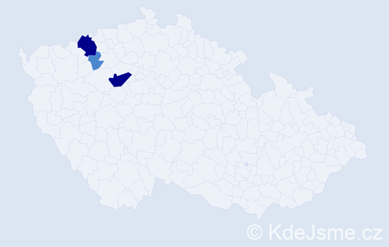 Příjmení: 'Rohusch', počet výskytů 12 v celé ČR