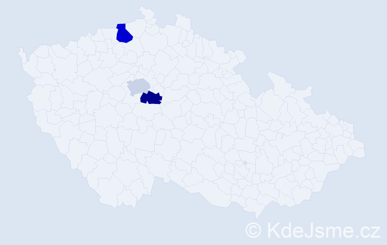 Příjmení: 'Röhrl', počet výskytů 7 v celé ČR