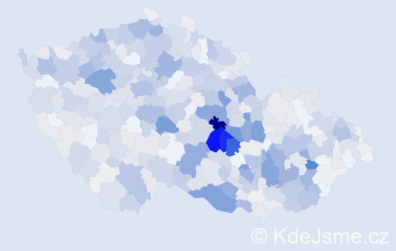 Příjmení: 'Gregor', počet výskytů 2656 v celé ČR