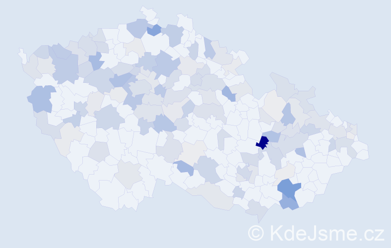 Příjmení: 'Burián', počet výskytů 339 v celé ČR