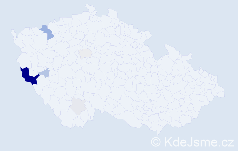 Příjmení: 'Malzer', počet výskytů 23 v celé ČR