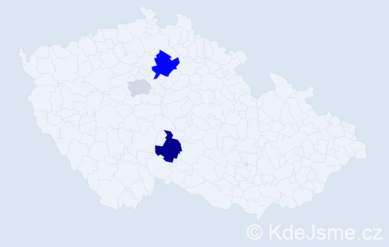 Příjmení: 'Femiak', počet výskytů 7 v celé ČR