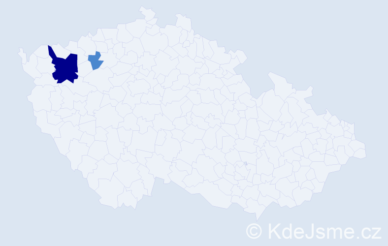 Příjmení: 'Szlauko', počet výskytů 4 v celé ČR