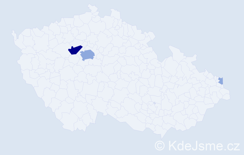 Příjmení: 'Florovová', počet výskytů 7 v celé ČR