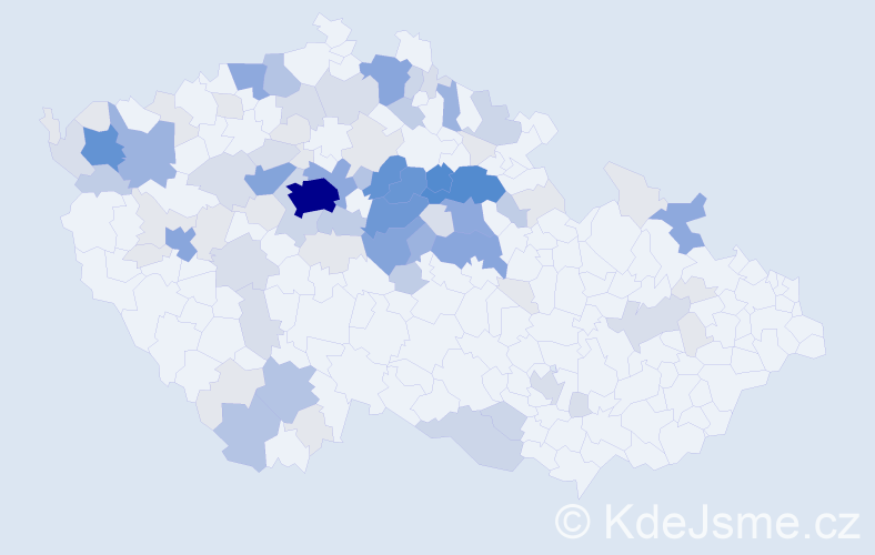 Příjmení: 'Drahokoupilová', počet výskytů 339 v celé ČR