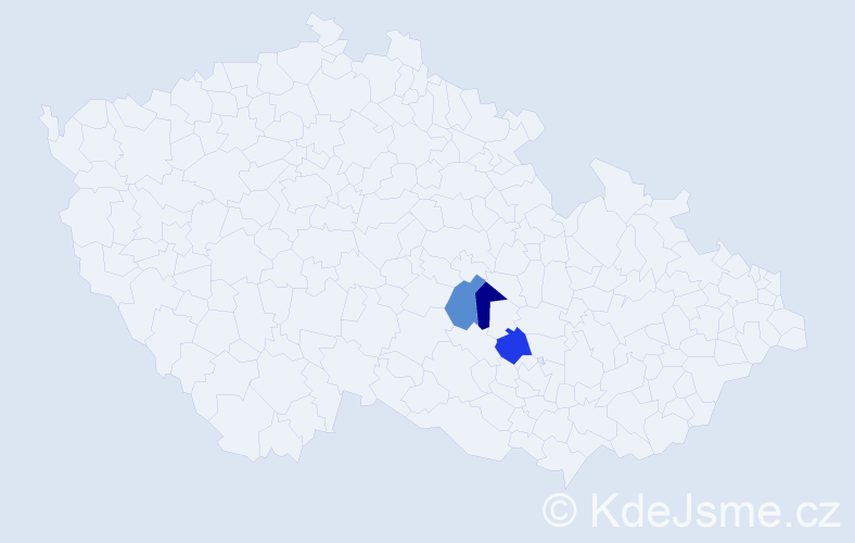 Příjmení: 'Sobko', počet výskytů 3 v celé ČR