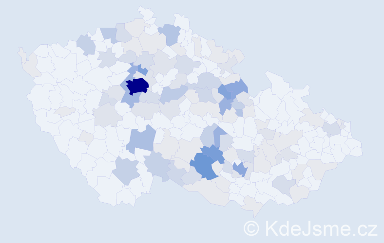 Příjmení: 'Plocek', počet výskytů 357 v celé ČR