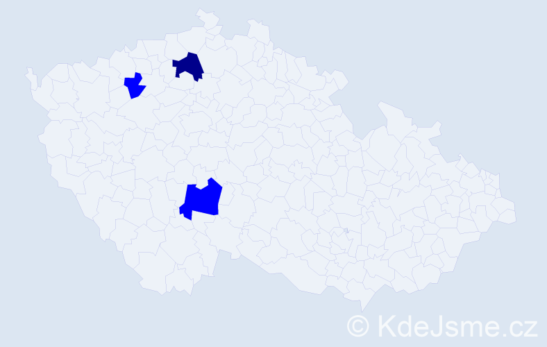 Příjmení: 'Lepský', počet výskytů 4 v celé ČR