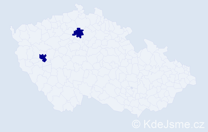 Příjmení: 'Balitskyy', počet výskytů 2 v celé ČR