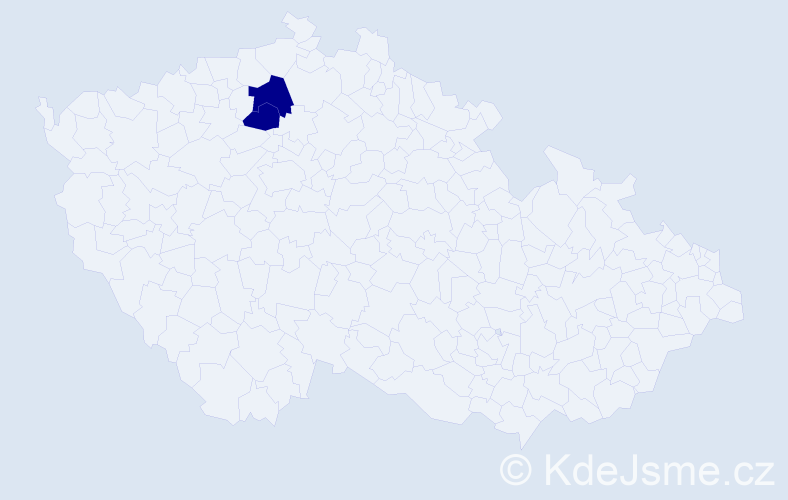 Příjmení: 'Liabakh', počet výskytů 2 v celé ČR