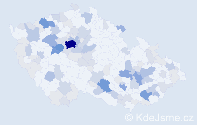 Příjmení: 'Abrahámová', počet výskytů 363 v celé ČR