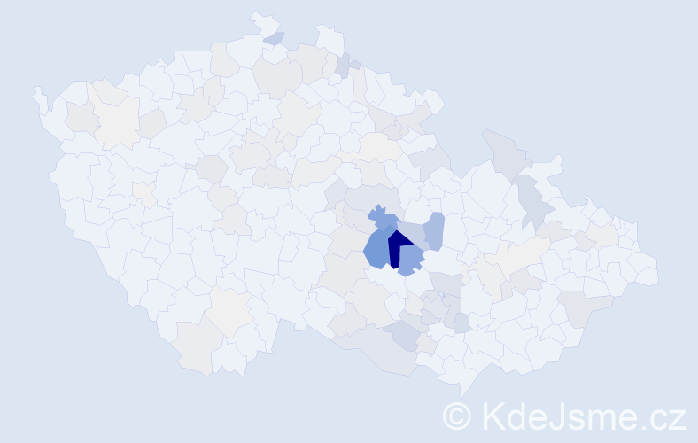 Příjmení: 'Bukáček', počet výskytů 411 v celé ČR