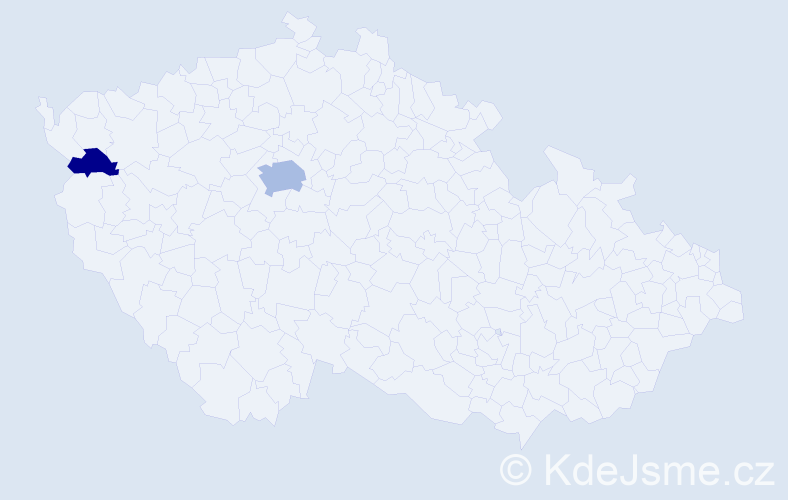 Příjmení: 'Musayeva', počet výskytů 5 v celé ČR