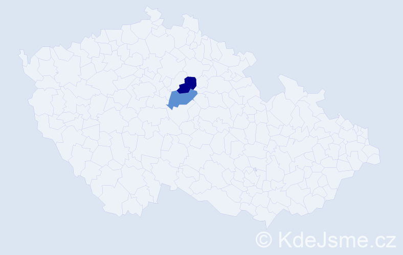 Příjmení: 'Perovská', počet výskytů 2 v celé ČR