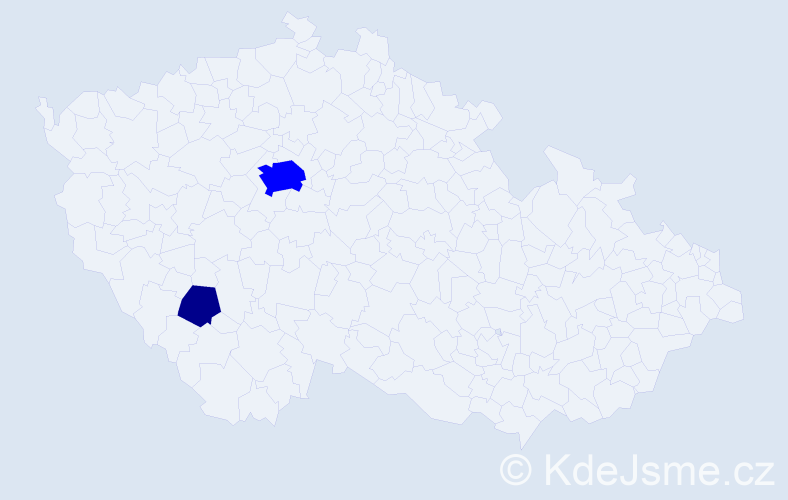 Příjmení: 'Weichselbaumová', počet výskytů 3 v celé ČR