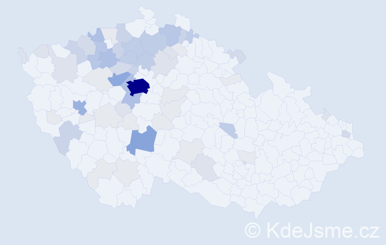 Příjmení: 'Pleticha', počet výskytů 219 v celé ČR