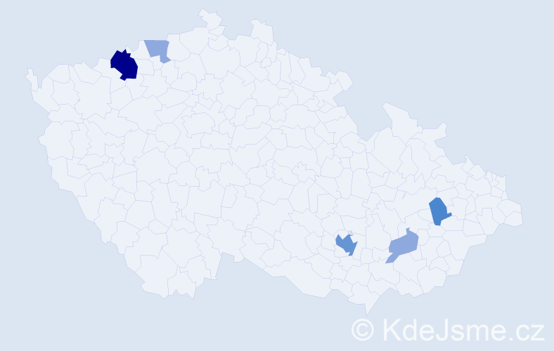 Příjmení: 'Felgenhauerová', počet výskytů 17 v celé ČR