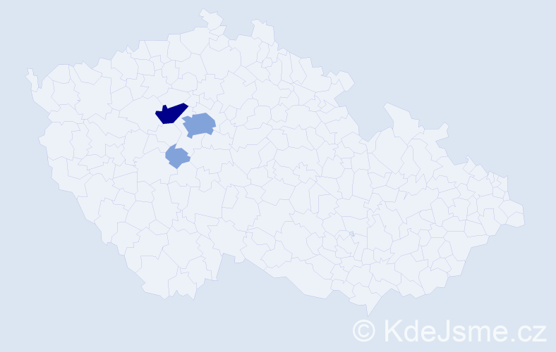 Příjmení: 'Fairaizl', počet výskytů 12 v celé ČR