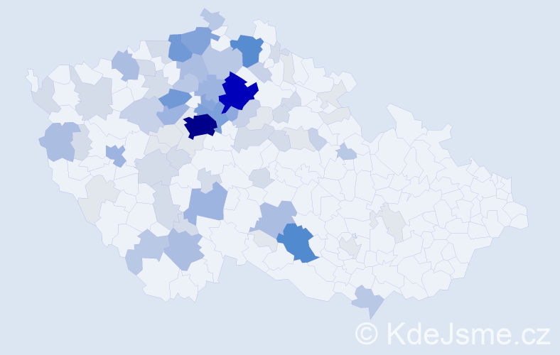 Příjmení: 'Mansfeld', počet výskytů 291 v celé ČR