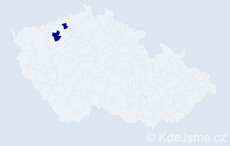 Příjmení: 'Plasche', počet výskytů 4 v celé ČR