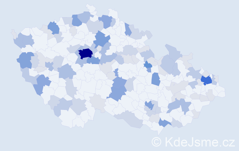 Příjmení: 'Blaško', počet výskytů 293 v celé ČR