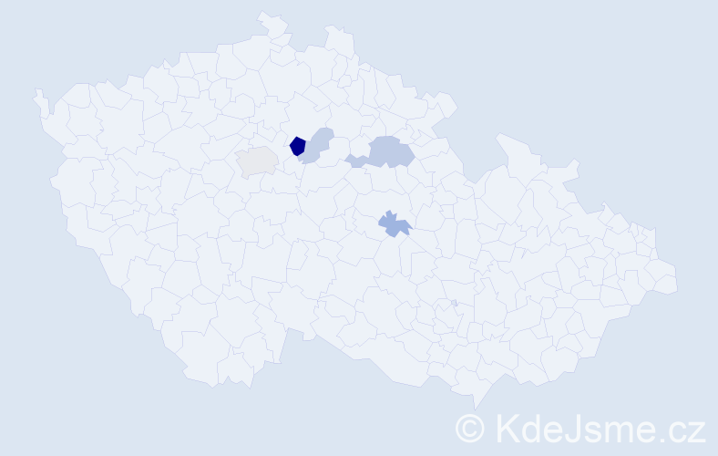 Příjmení: 'Firbacherová', počet výskytů 14 v celé ČR