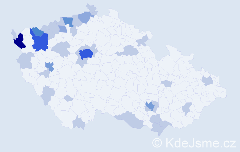 Příjmení: '"Ngo Van"', počet výskytů 67 v celé ČR