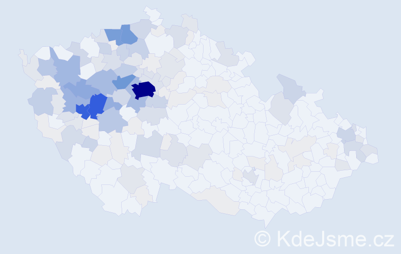 Příjmení: 'Mudrová', počet výskytů 711 v celé ČR