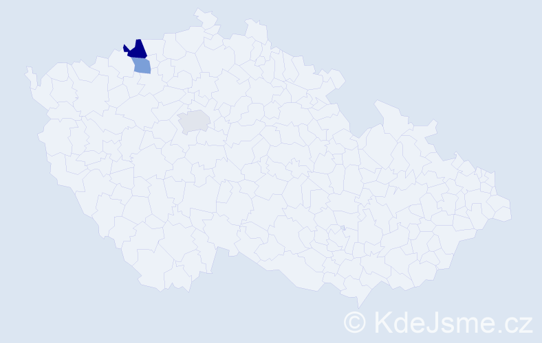 Příjmení: 'Kostjuk', počet výskytů 8 v celé ČR