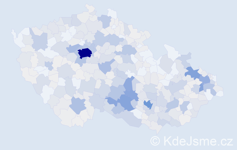 Příjmení: 'Chalupová', počet výskytů 2349 v celé ČR