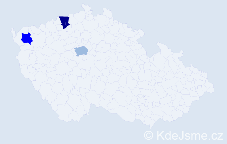 Příjmení: 'Koritko', počet výskytů 12 v celé ČR