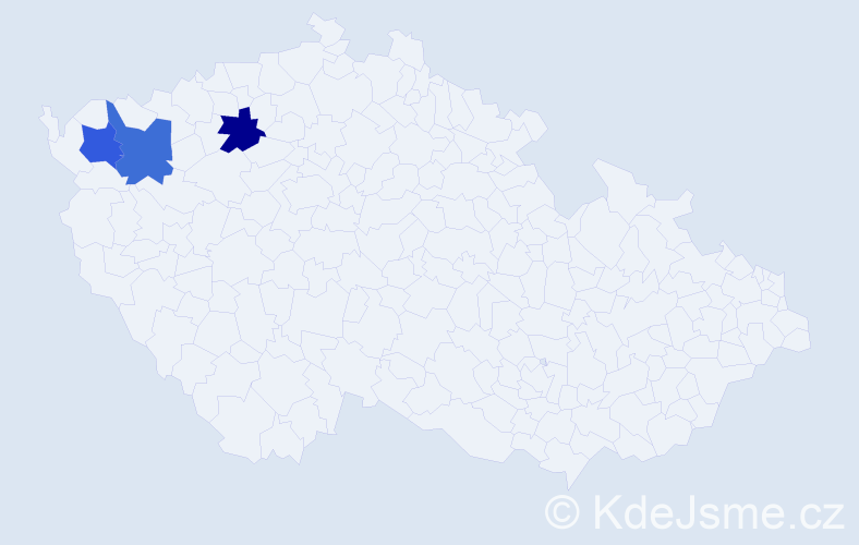 Příjmení: 'Göhlová', počet výskytů 3 v celé ČR