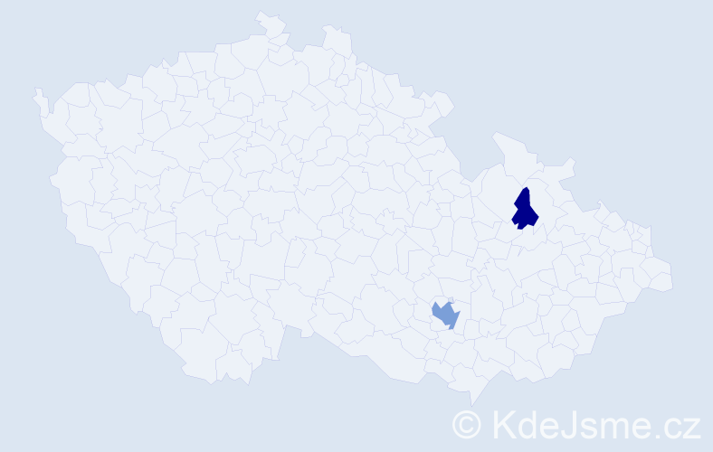 Příjmení: '"Al-Kheir"', počet výskytů 5 v celé ČR