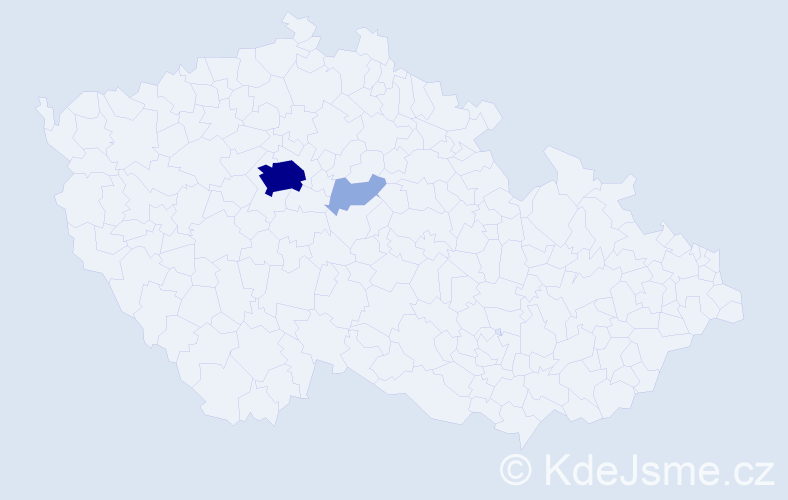 Příjmení: 'Neustadtová', počet výskytů 7 v celé ČR
